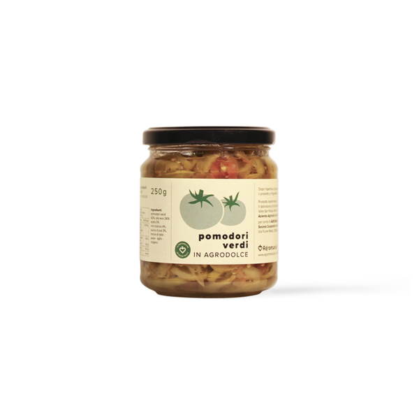 Pomodori verdi agro<br/>5,5€/250g