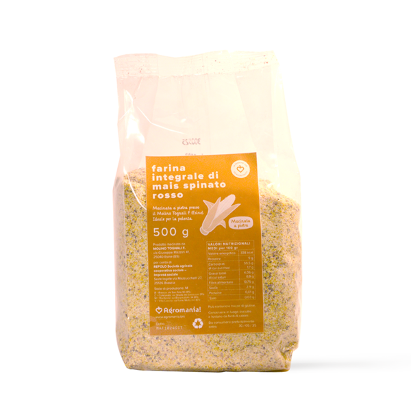 Farina di mais rosso<br/>2,3€/500g